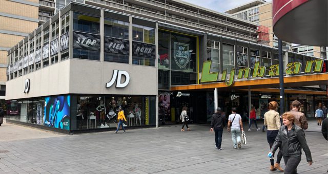 JD Sports op de Lijnbaan in Rotterdam ondergaat metamorfose